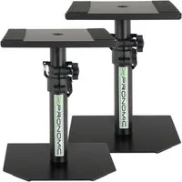 Pronomic Lautsprecherständer Tischstative Paar für Studio Monitore - Hohe Ausführung, (bis 0 Zoll, SLS-36P, 2-tlg., Paar Boxenstative, Lautsprecherstative höhenverstellbar bis 41 cm)