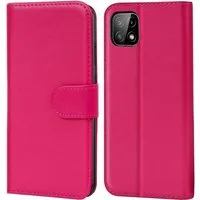 CoolGadget Handyhülle Wallet Klapp Tasche Book Case für Samsung Galaxy A22 5G 6,6 Zoll, Hülle Klapphülle Flip Cover Etui Schutzhülle