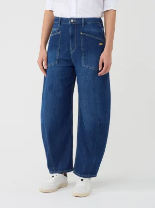 GANG Damen Jeans 94ODINA - o-shape fit Jeans midsummer wash