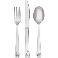 GRÄWE Kinderbesteck GRÄWE Kinderbesteck 3-teilig mit Tiermotiven, Edelstahl 18/0