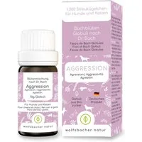 Wolfsbacher Natur Bachblüten Globuli - Aggression - Für Hunde und Katzen, für: Hund, Katze