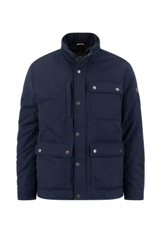 FYNCH-HATTON - Quilted Fieldjacket dark navy - Gr. - M