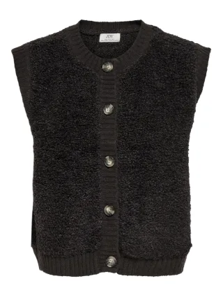 JDY - JDYEIRA LIFE S/L ON BUTTON VEST KNT NOOS Birch - Gr. - XL