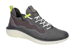 Ecco 82132460242 ST.360 MENS Herrensport-Halbschuhe Grau - magnet, atmungsaktiv