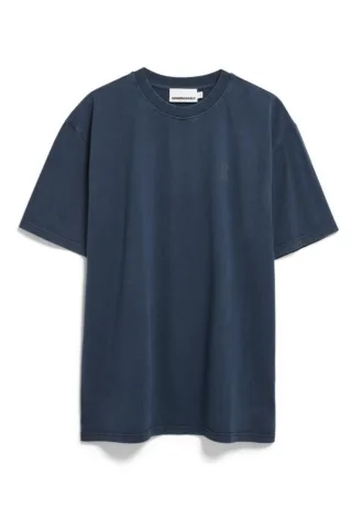 Armedangels - T-Shirt - Maarkos blau - Gr. - L