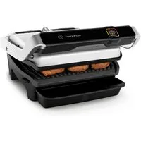 Tefal Kontaktgrill GC750D OptiGrill Elite, 2000 W, 12 Programme, intuitiver Sensor, Grillboost-Funktion, Rezeptbuch App