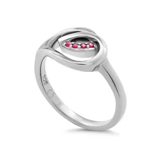 Orphelia 'Dazzle' Damen-Ring aus 925er Sterlingsilber – Silber ZR-7518/R