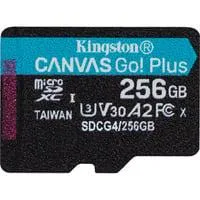 Canvas Go! Plus 256 GB microSDXC, Speicherkarte schwarz, UHS-I U3, Class 10, V30, A2