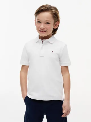 FLAG POLO SS White - Gr. - 10