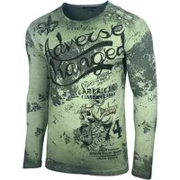 Baxboy Longshirt Baxboy Herren Longsleeve Langarmshirt Shirt Mit Rundhalskragen B-706