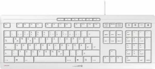 Cherry STREAM KEYBOARD | jk-8500cs-0 | Volle Größe (100%) - Kabelgebunden