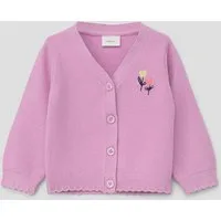 s.Oliver Cardigan Strickjacke Strickjacke mit Stickerei