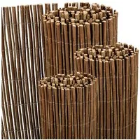 Sol Royal Sichtschutzzaunmatten Weidenmatte Sichtschutz für Gartenzaun Weide SolVision W79, 120x500cm, Leichte Montage Balkonsichtschutz für Terrasse & Garten Weidenzaun