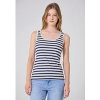 STREET ONE STUDIO Tanktop mit Rippstrick