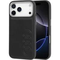 Audi Handyhülle iPhone 17 Pro Max Kunstleder TT MagSafe schwarz Logo 6,9 Zoll, Kantenschutz
