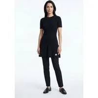 Calvin Klein Jeans Minikleid Figurbetonte Passform mit Rundhalsausschnitt