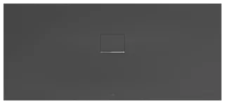 Villeroy & Boch Duschwanne Squaro Infinity (1880SQI2) 1800x800x40mm Quaryl Anthracite UDQ1880SQI2V-1S