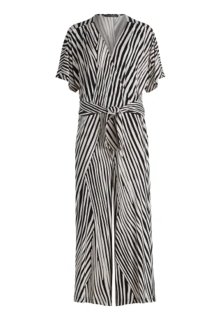 Betty Barclay - Jumpsuit Schwarz/Beige - Gr. - 42