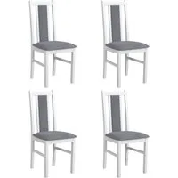 MOEBLO Stuhl BESO 14 (Polsterstühle, Holzstühle, Esszimmerstühle, Massivholz, 4 St), (BxHxT):43x97x40cm