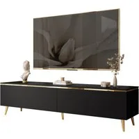 Lookway TV-Schrank AURORA Schwarz matt