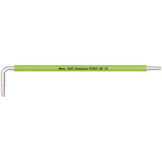 Wera 3967 SXL HF TORX Winkelschlüssel Multicolour mit Haltefunktion, lang, Edelstahl Leuchtgrün - 05022682001