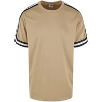 URBAN CLASSICS Netzshirt Urban Classics Herren Oversized Stripes Mesh Tee (1-tlg)