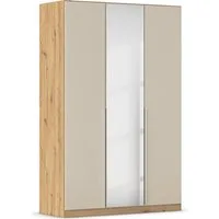 OTTO home Drehtürenschrank Kleiderschrank Schrank Garderobe AGORDO mit Dekor- oder Hochglanzfront (in zwei Griff-Farben, Breiten 91-405 cm) durchdachte Innenausstattung, in 8 Breiten und 2 Höhen MADE IN GERMANY
