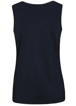 CLARINA - Ganzjahres NOS Rdh.-Top, uni 623 marine - Gr. - 46