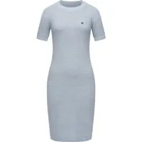 Ragwear Strickkleid Kolya kurzärmliges Damen Midikleid in Strickoptik