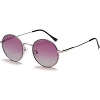 PACIEA Sonnenbrille Damen Rundrahmen Metall UV Schutz Outdoor Mode
