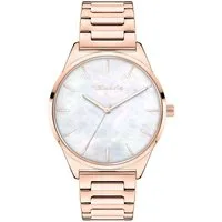 Tamaris Quarzuhr Basic Elegance TT-0177-MQ, Armbanduhr, Damenuhr, Edelstahlarmband, analog