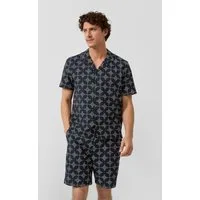 s.Oliver Shorts Bermuda DETROIT Detroit: Strukturierte Shorts mit All-over-Print