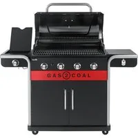 Char-Broil Kombigrill GAS2COAL 440, BxTxH: 155x63x117