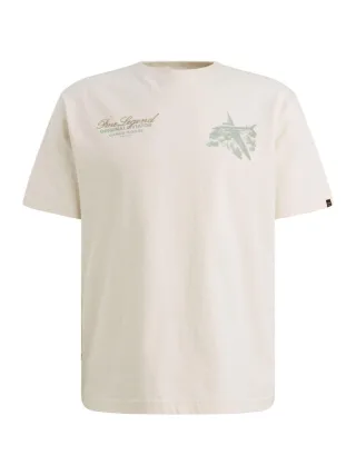 PME Legend - T-Shirt mit mehreren Kunstwerken weiß - Gr. - M