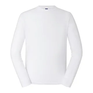 Russell Herren T-Shirt mit langen Ärmeln (Weiß)