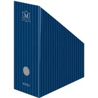 Herlitz Stehsammler Stehsammler A4-C4 Wellpappe breit blau Montana IV