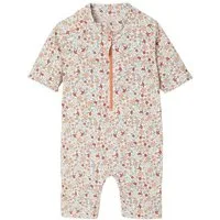 vertbaudet Badeanzug Baby UV-Overall mit Schwimmwindel