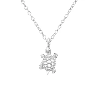 Schildkr?te Halskette aus 925 Silber