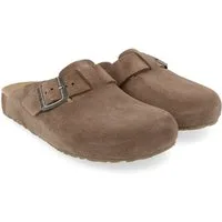 Haflinger Haflinger Porto Lederclog mit Korkfußbett Lederdecksohle Unisex Hausschuh