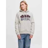 Jack & Jones Kapuzensweatshirt JJELOGO SWEAT HOOD 2 COL 25/26 NOOS mit stylischem Print