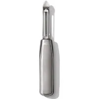 OXO SteeL Kartoffelschäler, integrierte Kartoffelaugenentferner, Edelstahl