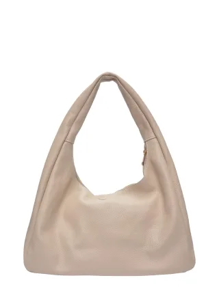Roberta M Beige Rindsledertasche