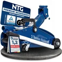 NTG Nutzfahrzeug Technik GmbH Wagenheber Hydraulisch 2to 2000kg 130-330 mm KFZ PKW Werkstatt Rangierwagenheber