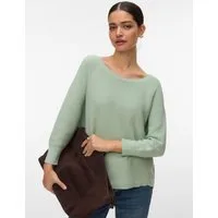 Vero Moda Strickpullover VMNEW NORA 3/4 BOATNECK PULLOVER NOOS