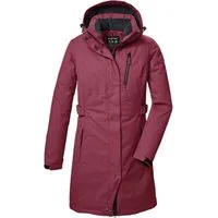 Killtec Parka KOW 303 WMN PRK Wasserdichter, atmungsaktiver Damenparka mit abnehmbarer Kapuze