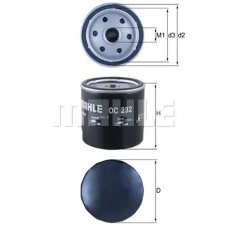 Mahle ?lfilter Ford Mazda OC232