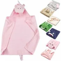 all Kids United Kapuzenhandtuch Baby Kapuzenhandtuch–Weiches Kuscheliges Baumwoll-Badetuch für Kinder, Baby Baumwoll Badetuch Bade-poncho