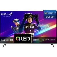 CHiQ U50QST QLED-Fernseher (127 cm/50 Zoll, 4K Ultra HD, 4K UHD TV, Smart-TV, QLED TV, Google TV, Inkl. Streaming Content, Kompatibel mit Apple AirPlay, Google TV)