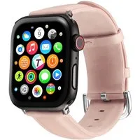 CoolGadget Smartwatch-Armband Fitnessarmband aus echtem Leder, für Apple Watch 1 - 4 / 5 / 6 / 7 / 8 / 9 / SE / Ultra 42 44 45 mm
