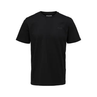 Aspen Logo Tee von Selected in der farbe Schwarz und in größe S.